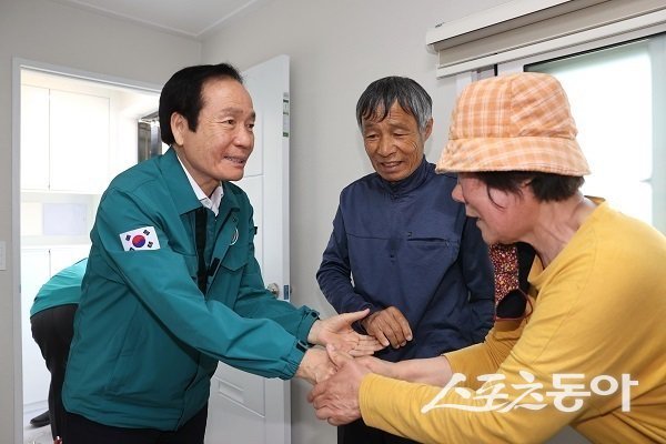 의성군, 산불 이재민 임시주택 첫 입주. 사진제공 l 의성군