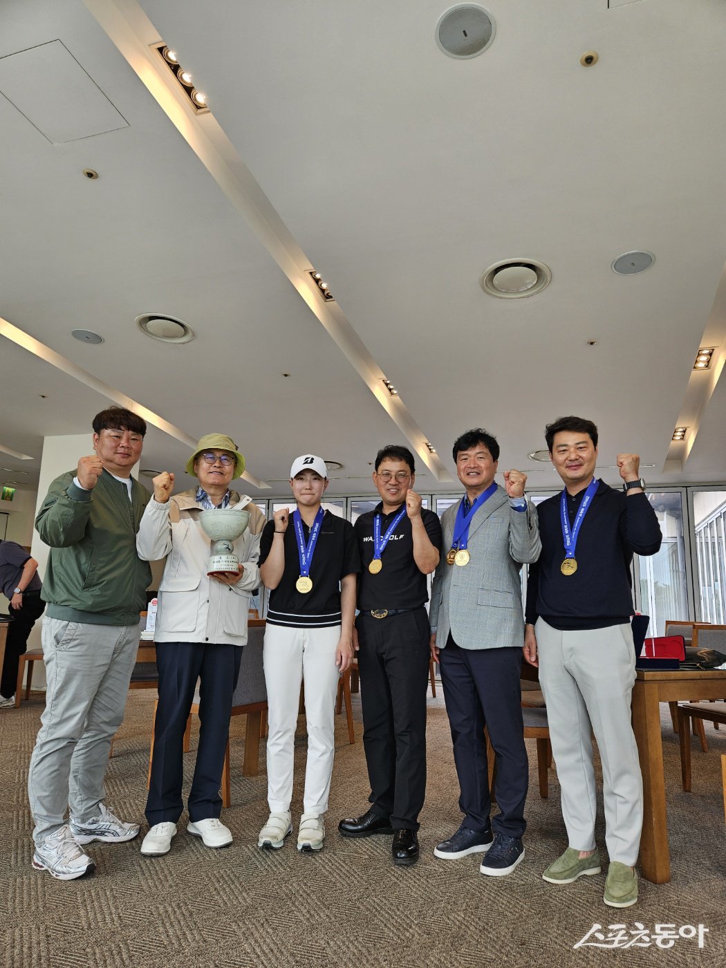 전남 함평군이 ‘제64회 전라남도체육대회’ 골프 종목에서 종합우승을 차지하며 2년 연속 정상에 올랐다. 사진제공=함평군