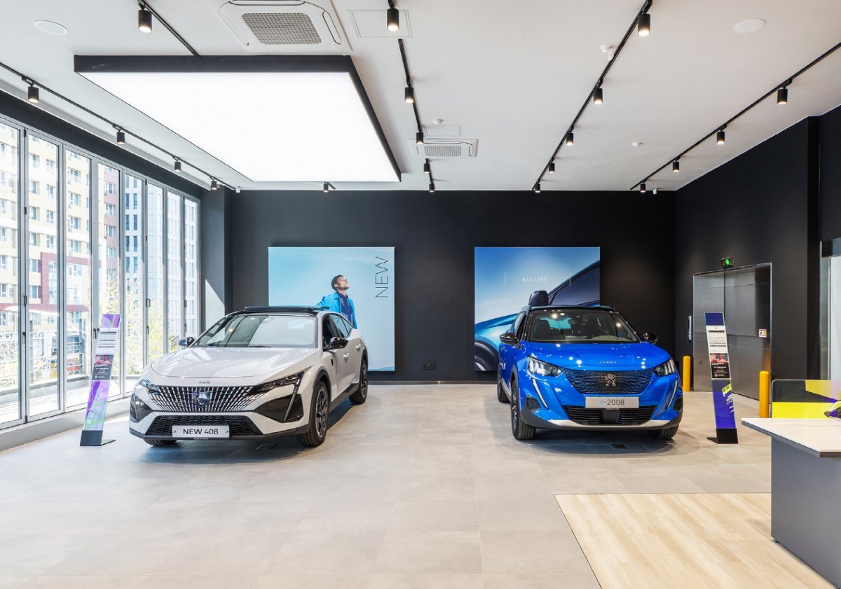 스텔란티스 브랜드 하우스(SBH) 부산 전시장. 사진제공 |스텔란티스코리아