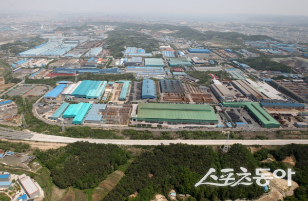 포항철강산업단지 전경. 사진제공ㅣ포항철강관리공단