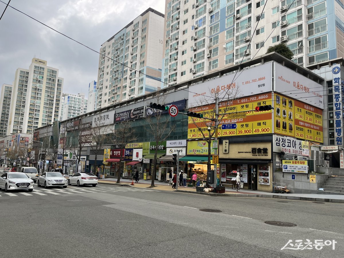 골목형 상가. (사진제공=해운대구)