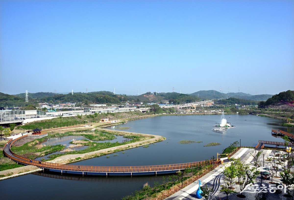 시흥시 야경 맛집 시흥시 은계호수공원 전경. 사진제공|시흥시