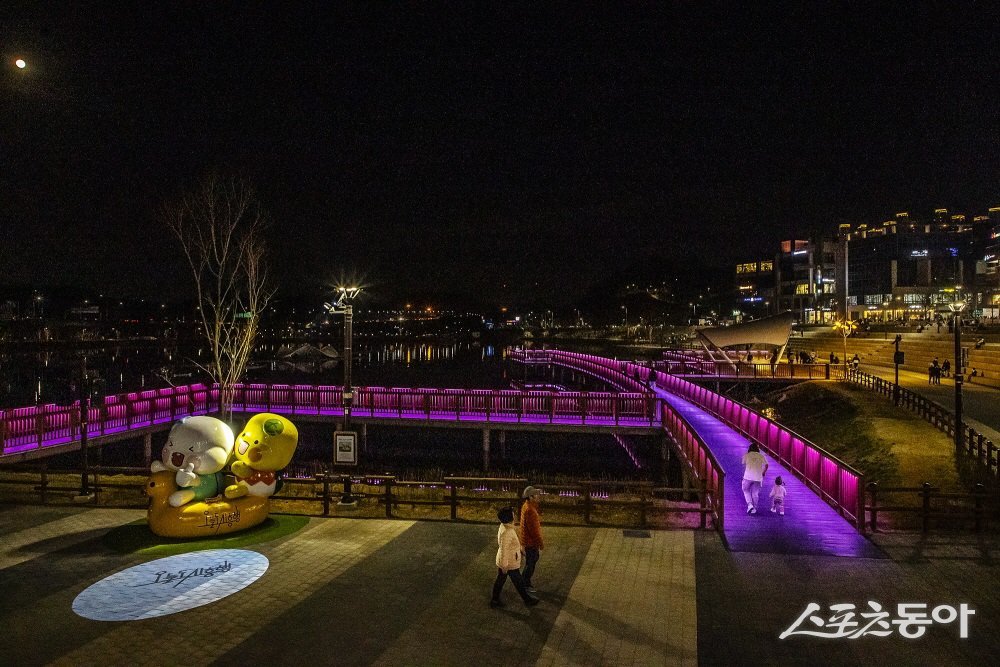 시흥시 야경 맛집 시흥시 은계호수공원 전경. 사진제공|시흥시