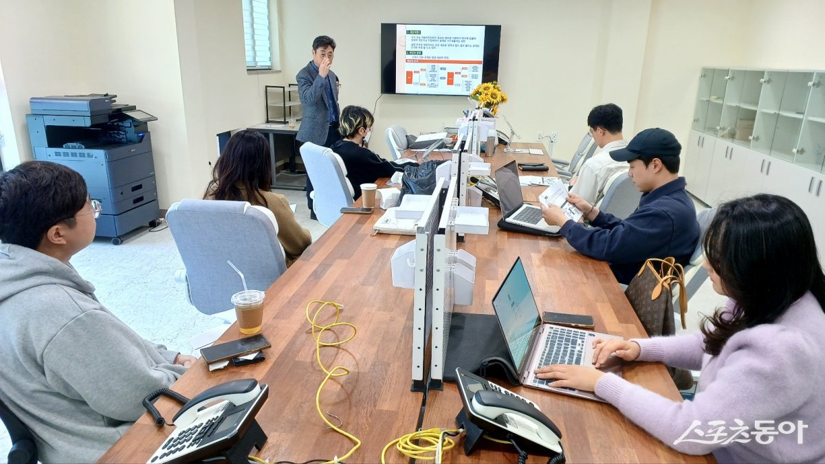부산창업가꿈 세무교육 모습. (사진제공=부산 해운대구)