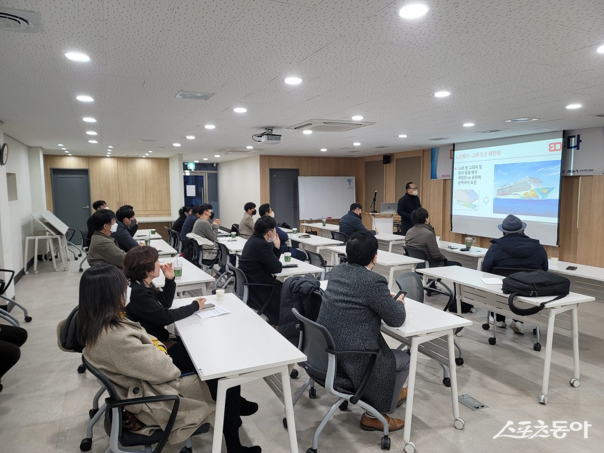 청년채움공간 선배창업가 멘토링. (사진제공=부산 해운대구청)
