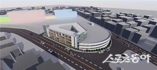 (가칭)안산상호문화공유학교 조감도. 사진제공｜안산시