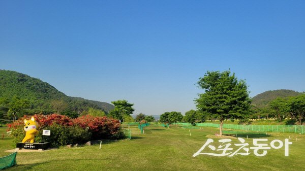 경주시 구황동 알천파크골프장 전경. 사진제공 ㅣ 경주시