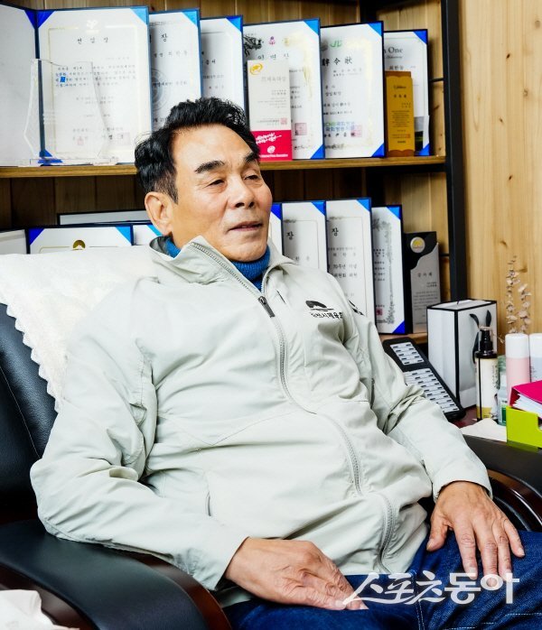 최한동 김천시체육회장이 제63회 경북도민체전 준비 상황과 목표에 대해 얘기하고 있다. 사진제공ㅣ김천시체육회