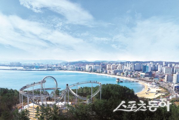 포항 영일대해수욕장 일대 전경. 사진제공ㅣ포항시