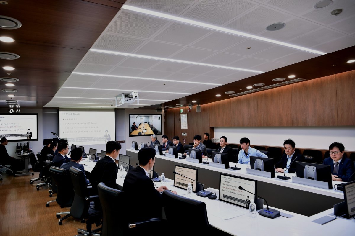 2일 서울 본사에서 진행한 그랜드코리아레저 ‘2025 정보보안 전략회의’ 사진제공|그랜드코리아레저