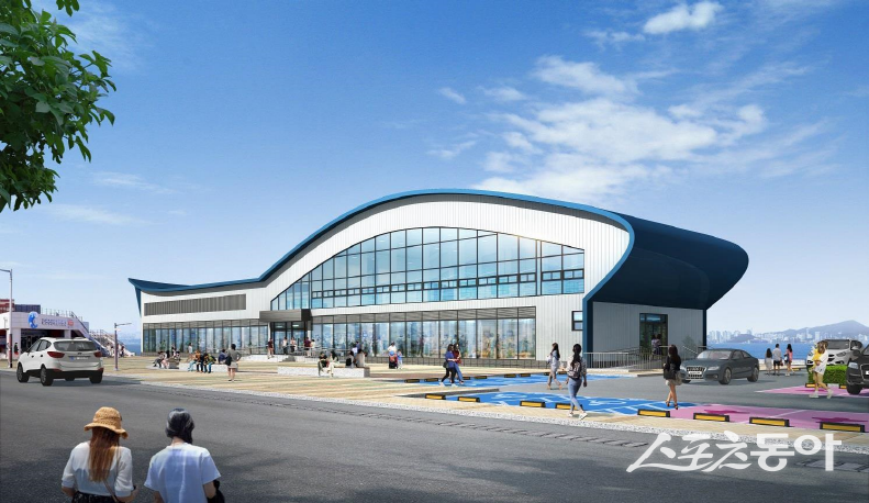 건어매장 조감도. 사진제공=군산시