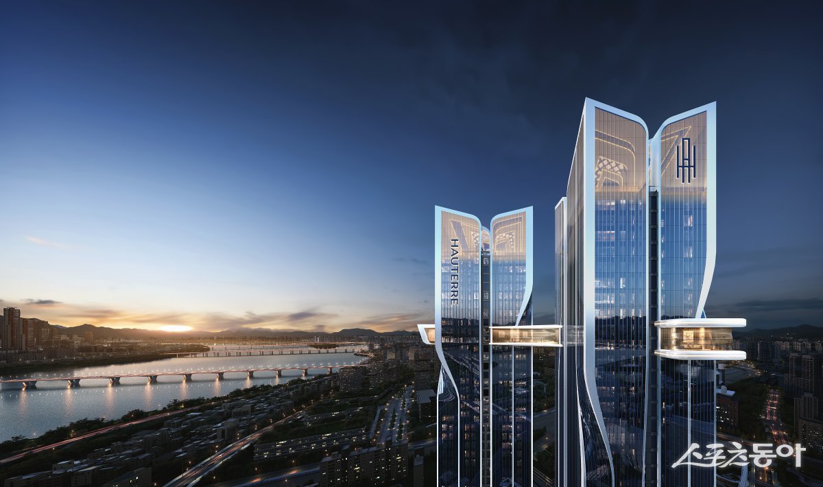 포스코이앤씨의 서울 최대 재개발 사업 중 하나인 용산 정비창전면 제1구역 조감도. 사진제공ㅣ포스코이앤씨