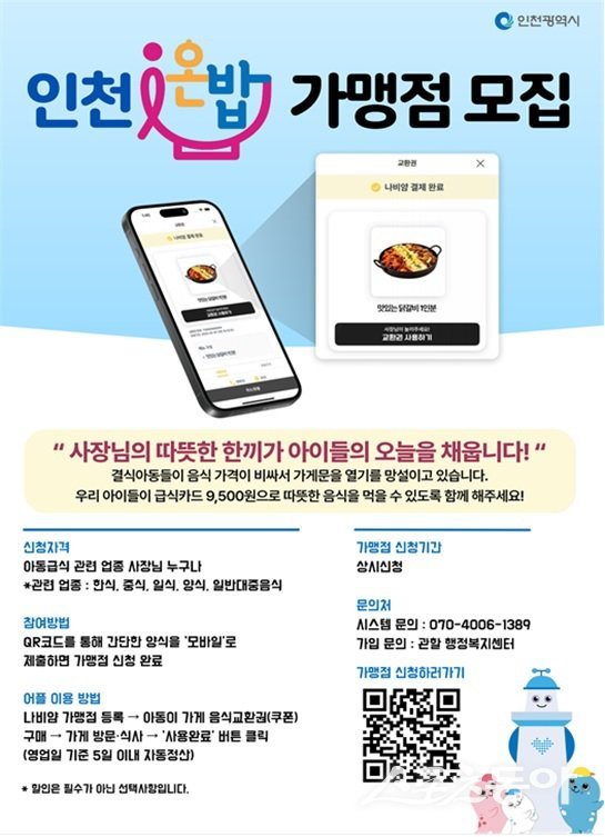 ÀÎõ½Ã, ¡®¿Â(è®)¹ä µ¹º½¡¯ »ç¾÷ º»°ÝÈ¡¦ °á½Ä¾Æµ¿ ±Þ½Ä Á¤Ã¥ÀÇ »õ·Î¿î ÇØ¹ý Á¦½Ã