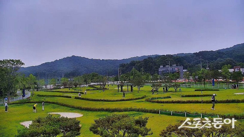 심학산 파크골프장. 사진제공ㅣ파주시