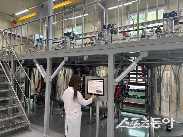 김천시가 자동 분주 시스템을 구축해 가동하고 있는 모습. 사진제공|김천시