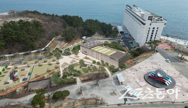 영덕 삼사해상공원 일대에 추진되는 컨퍼런스센터 조성사업 조감도. 사진제공 ㅣ 경북도