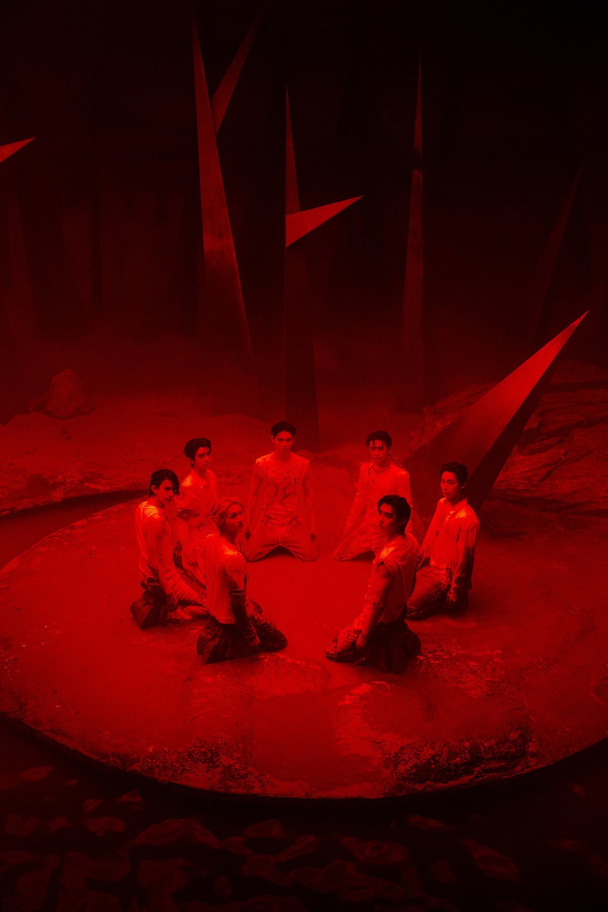 엔하이픈의 새 앨범 ‘DESIRE UNLEASH’ 마인드 버전 콘셉트 사진이 공개됐다. 사진제공 | 빌리프랩