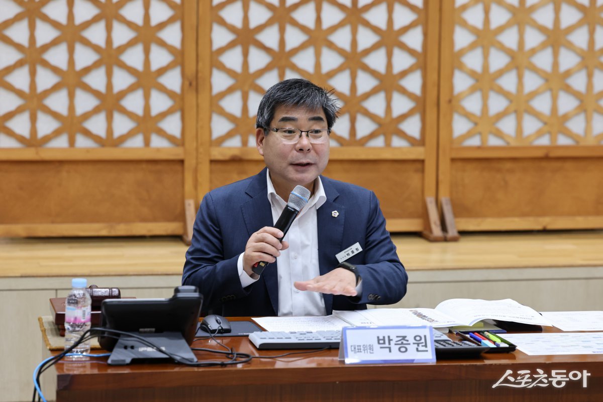 결산검사 대표위원인 전라남도의회 박종원 의원. 사진제공=전남도의회