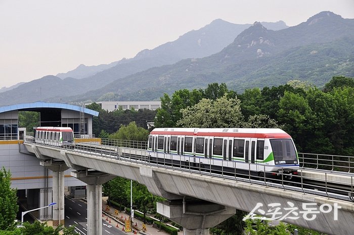 의정부 경전철.