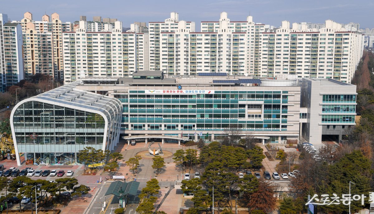 오산시청 전경. 사진제공|오산시
