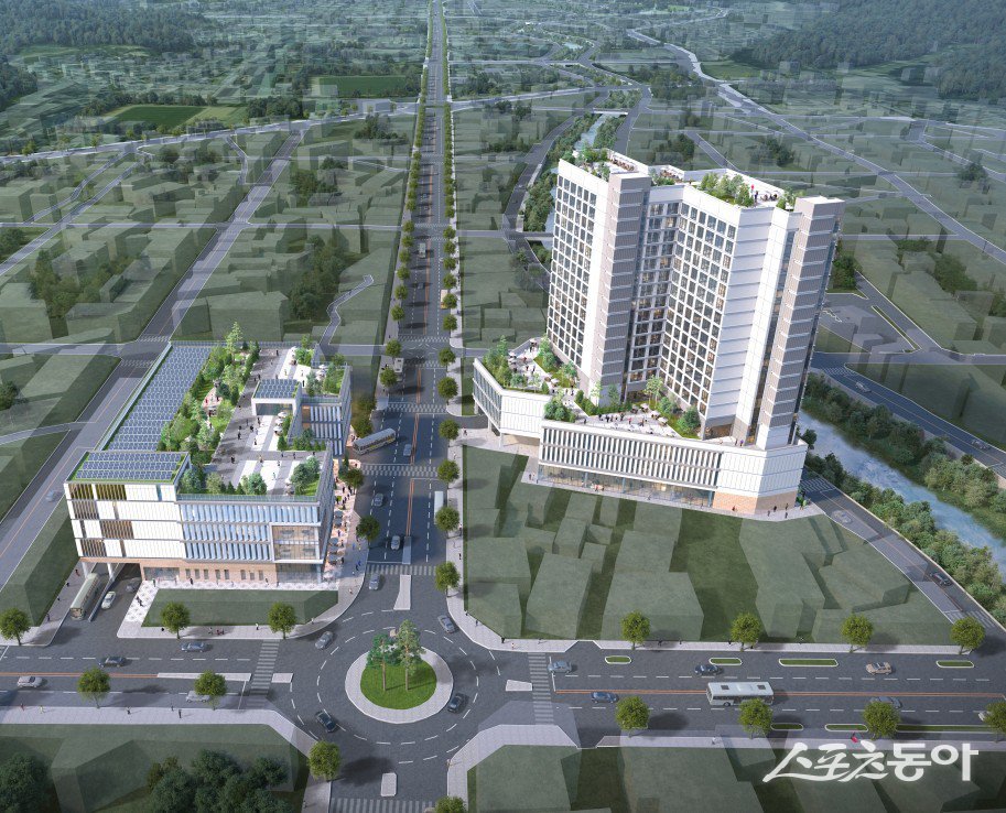 터미널도시재생 혁신지구 국가시범사업 조감도. 사진제공-고창군