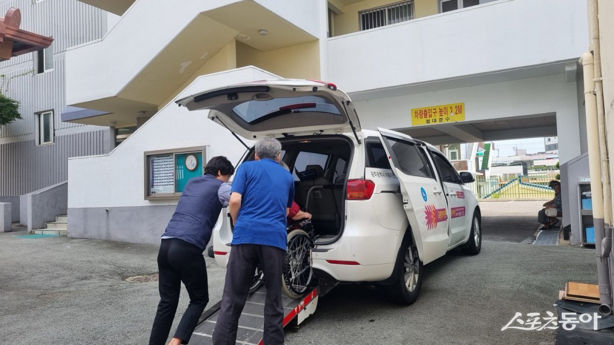 교통약자 차량지원. 사진제공=광주광역시