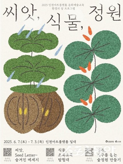 인천문화재단 인천아트플랫폼은 환경의 달을 맞아 자연과 인간의 관계를 예술적으로 조망하는 체험형 예술교육 프로그램을 선보인다(이미지). 사진제공|인천시