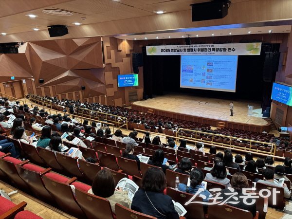 경상북도교육청이 맞춤형 학교급식 종합대책을 수립해 시행을 발표하고 있다. 사진제공 ㅣ 경북교육청