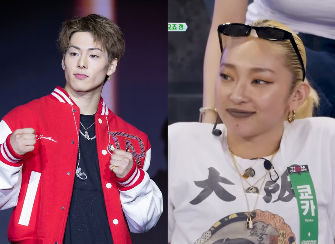 격투기 선수 미우라 코타와 스트리트 댄서 쿄카(왼쪽부터)가 각각 일본 종합격투기 단체 라이진이 주최한 첫 한국전과 엠넷 댄스 서바이벌 프로그램 ‘월드 오브 스트릿 우먼 파이터’에서 강렬한 존재감을 보여주며 국내 여성 팬들의 마음을 단숨에 사로잡았다. 사진제공|미우라 코타 SNS·엠넷 ‘월드 오브 스트릿 우먼 파이터’ 캡처