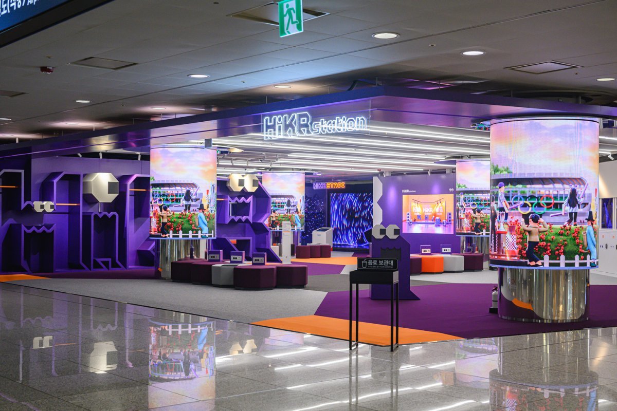 인천국제공항 제1터미널의 ‘하이커 스테이션’ 사진제공|한국관광공사