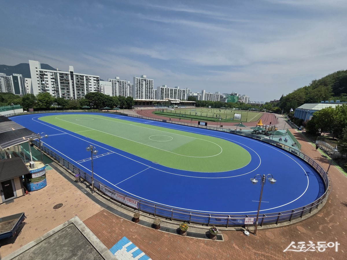 시민체육광장 인라인스케이트장 전경. 사진제공｜군포시