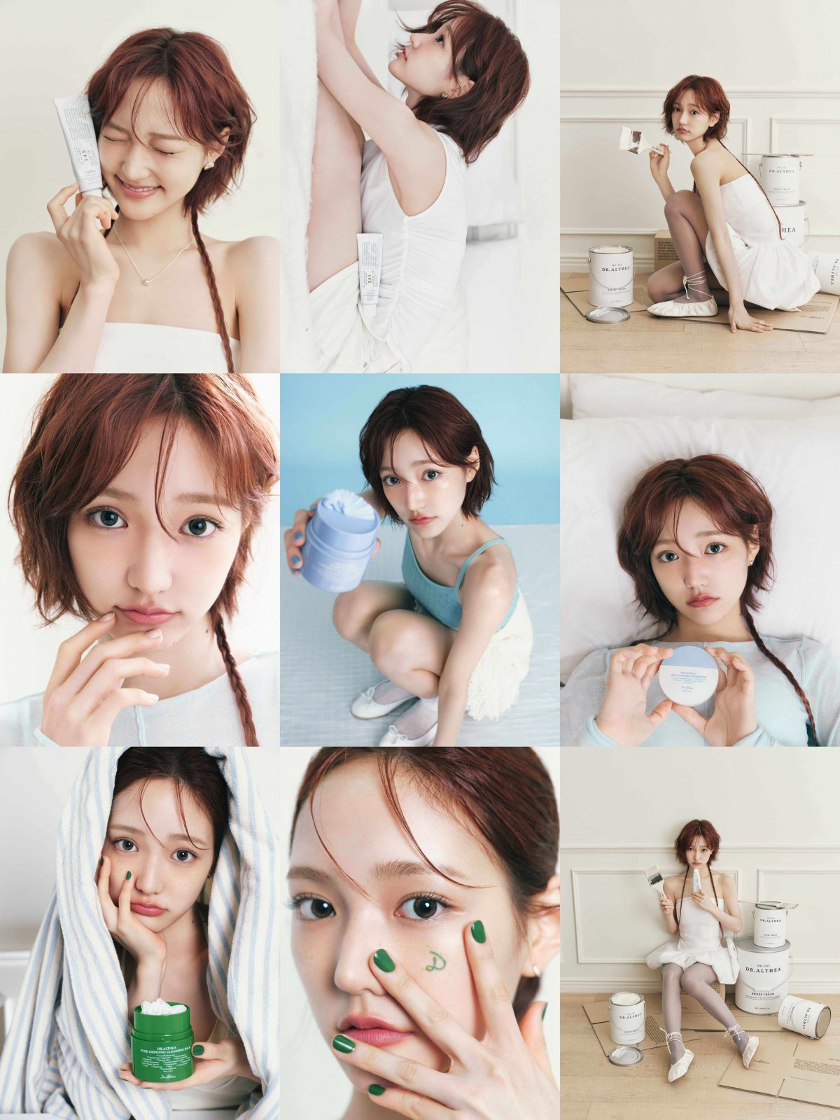 키키 지유가 K-클린뷰티 브랜드 닥터엘시아 모델로 발탁돼 특유의 청정하고 다채로운 매력으로 화제의 중심에 섰다. 사진제공 | 닥터엘시아