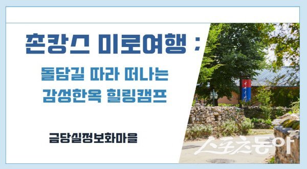 예천군 금당실정보화마을이 2025 경북 북부지역 여행상품 발굴 공모전에 최종 선정됐다. 사진제공 ㅣ 예천군