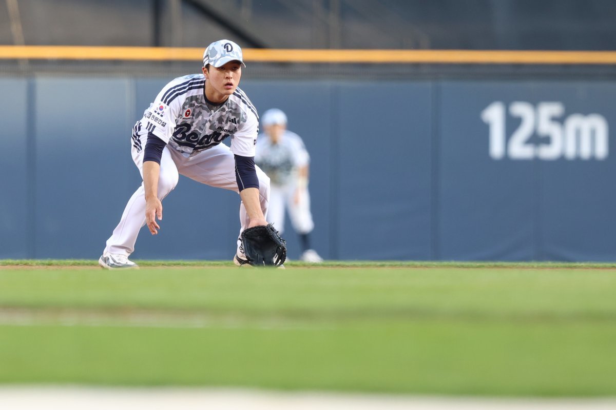 두산 내야수 이선우. 사진제공|두산 베어스