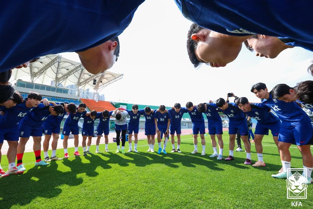 한국이 6일(한국시간) 이라크 바스라 인터내셔널 스타디움에서 열린 2026북중미월드컵 아시아 최종예선 B조 9차전 이라크와 원정경기에서 김진규와 오현규의 연속골에 힘입어 2-0 승리를 거뒀다. 사진제공｜대한축구협회