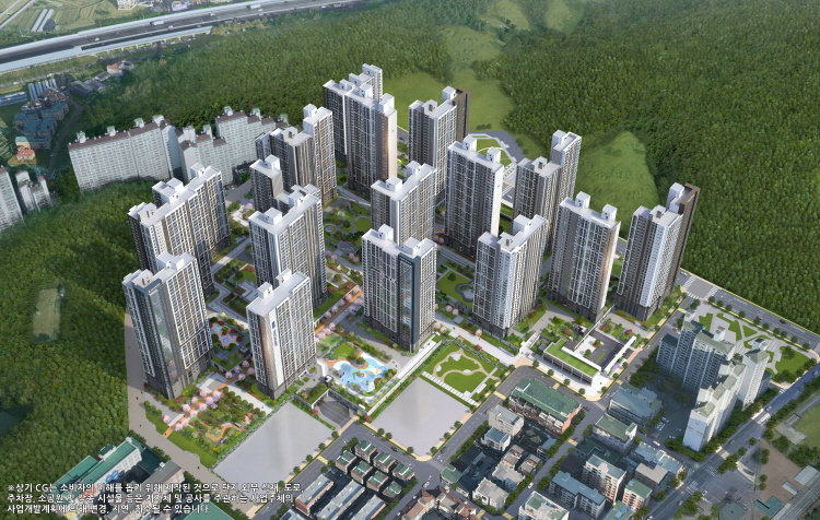 ‘고양 더샵포레나’ 조감도.