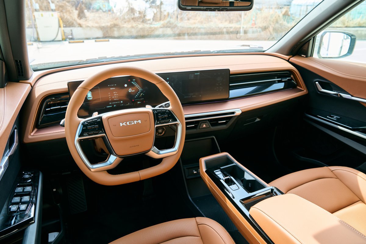 토레스 하이브리드 인테리어. 사진제공 ｜KGM