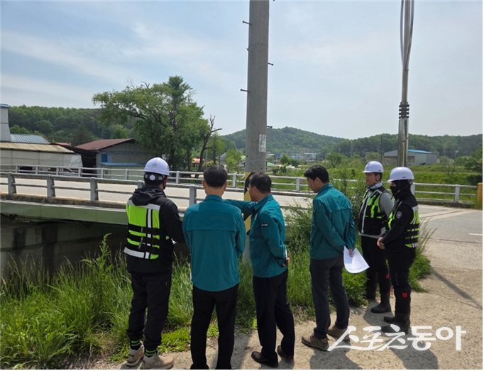임실군이 최근 2025년 교량 분야 집중 안전 점검을 위해 현장점검을 실시하고 있는 모습. 사진제공=임실군