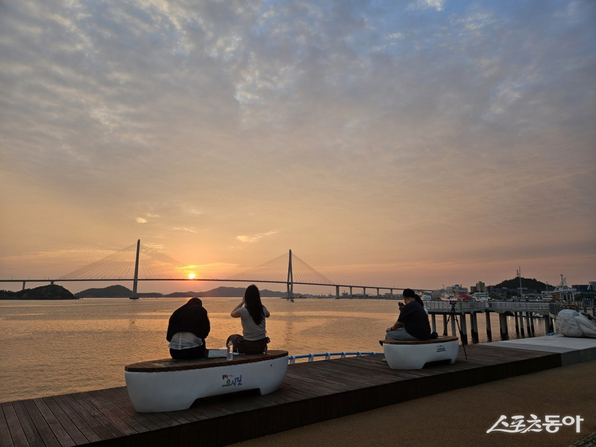 목포시 대반동 해양친수시설. 사진제공=목포시