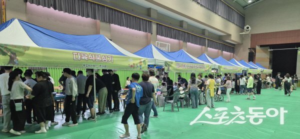 2025 경상북도 찾아가는 농촌 돌봄서비스 행사가 구미혜당학교에서 진행되고 있다. 사진제공 ㅣ 경북도