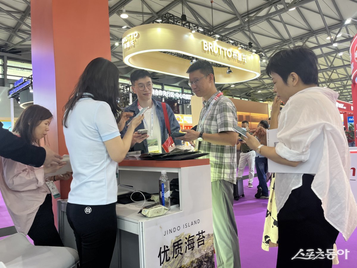 진도 ‘곱창김(GOPCHANG GIM)’ 포장 디자인도 인기