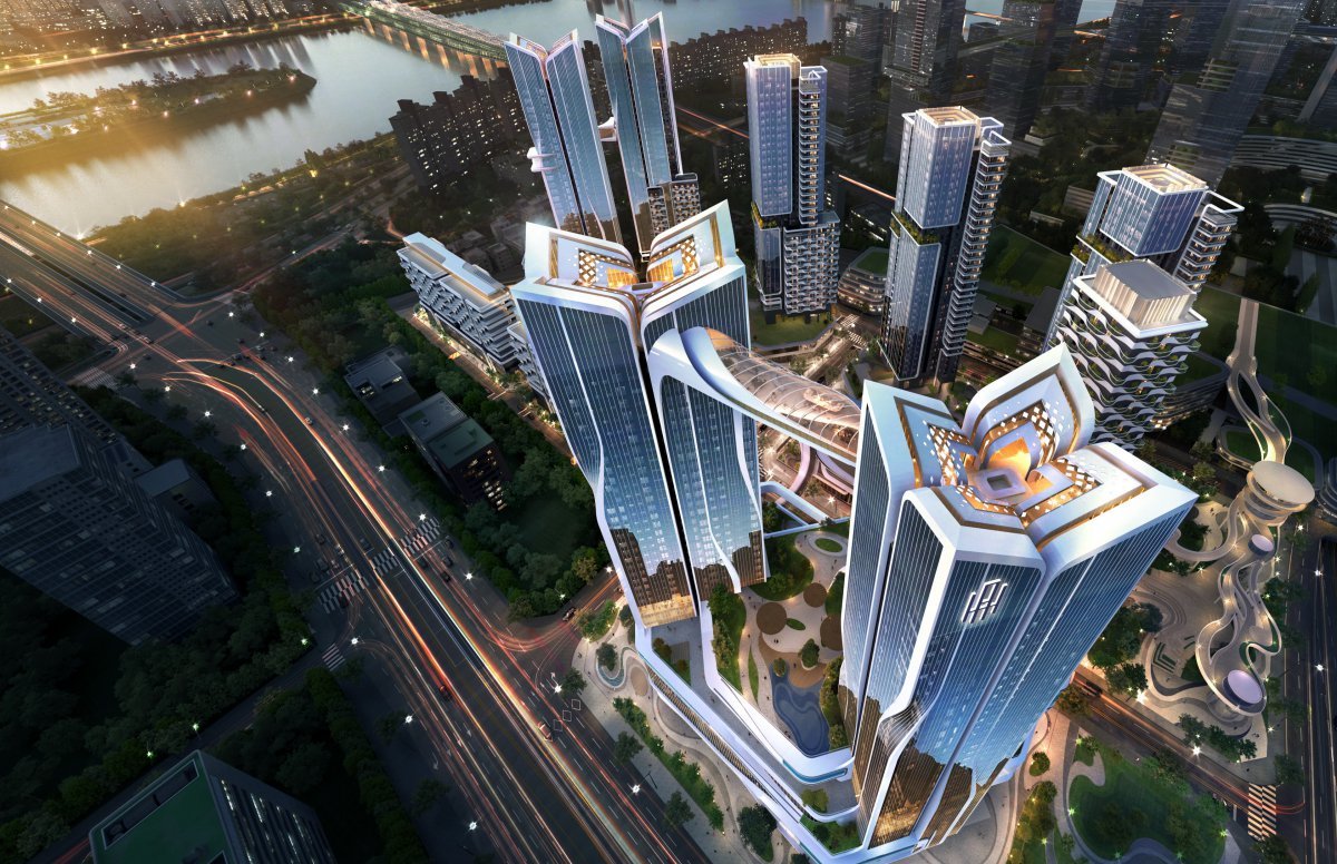 ‘오티에르 용산’ 조감도.