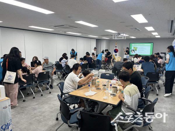 예천박물관이 개최한 ‘대동운부군옥, 풀어파일러!’ 행사가 진행되고 있다. 사진제공 ㅣ 예천군