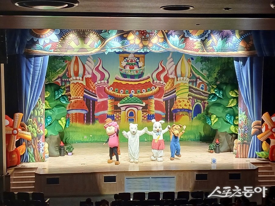 인천 동구, 어린이 대상으로 환경 뮤지컬 공연을 진행했다. 사진제공|인천 동구청