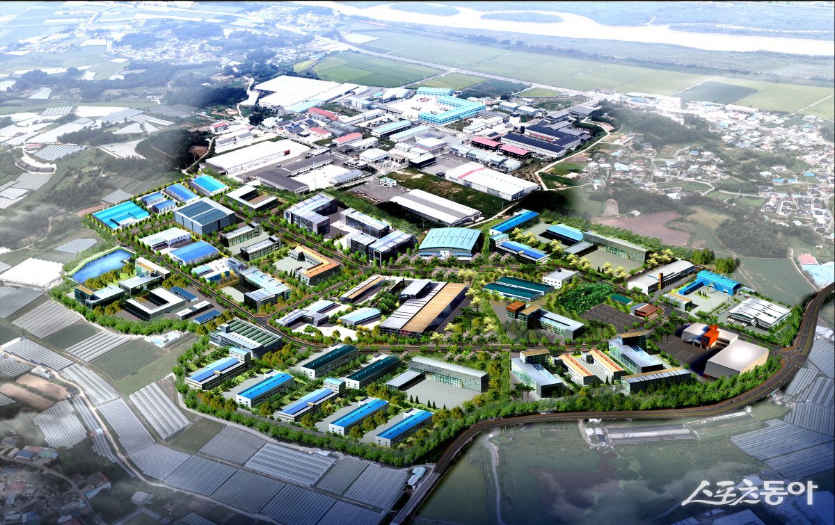 백구 특장차 제2산업단지 조감도. 사진제공=김제시