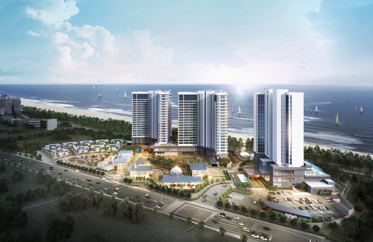 ‘신라모노그램 강릉’ 조감도                 사진제공｜신라호텔