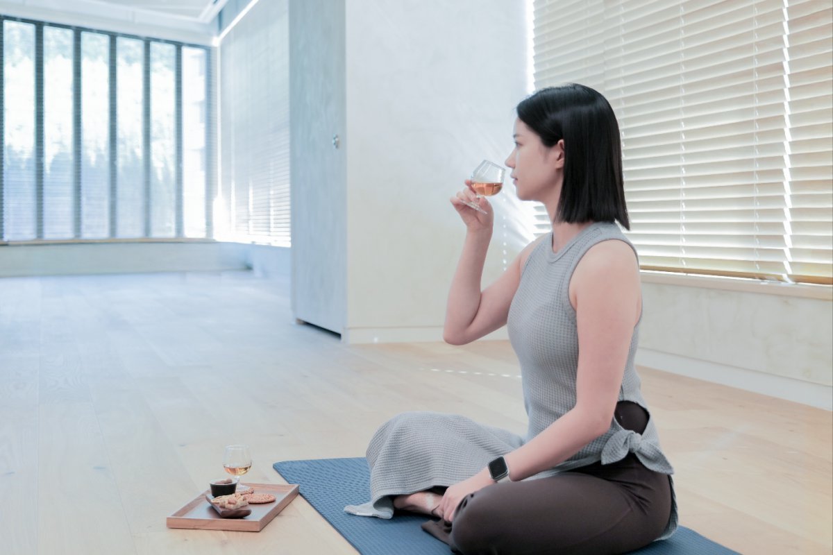 MZ세대 대상으로 위스키를 활용한 명상 ‘숨:결’              사진제공｜강원랜드