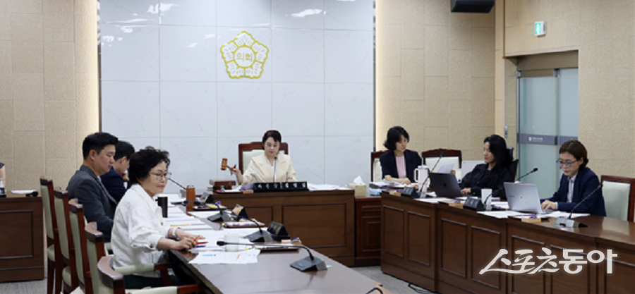 인천 연수구의회 기획복지위원회, 제273회 정례회 조례안 등 9건 안건을 심사했다. 사진제공｜인천 연수구의회