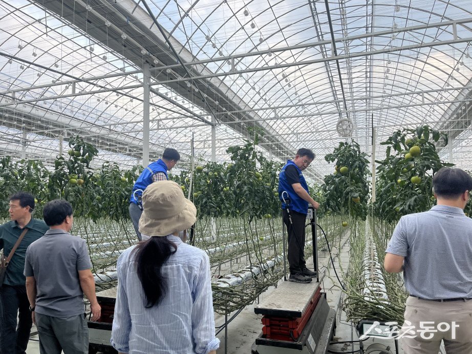 임실군이 최근 폭염으로부터 농업인의 건강을 지키기 위해 ‘극한 폭염 대비 온열질환 예방 기술 시범 사업’을 진행했다. 사진제공=임실군
