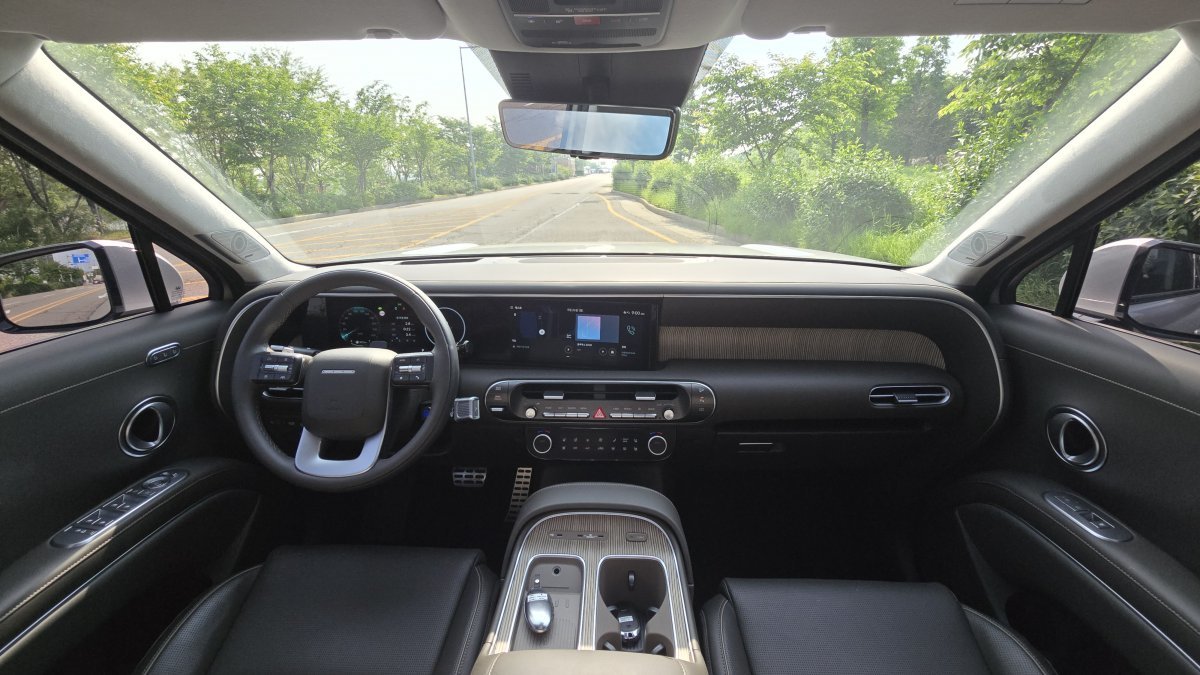 디 올 뉴 펠리세이드 1열 인테리어. 원성열 기자 sereno@donga.com